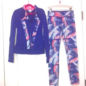 Ivivva track suit for girls size 10